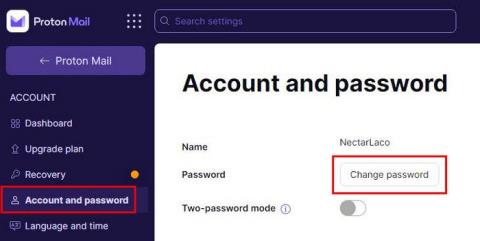 كيفية تغيير كلمة مرور ProtonMail الخاصة بك