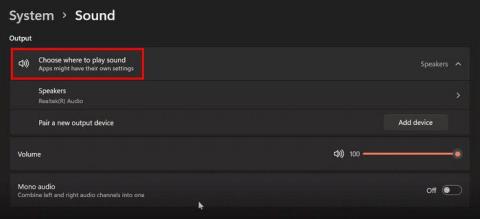 Windows 11: كيفية تغيير إخراج الصوت
