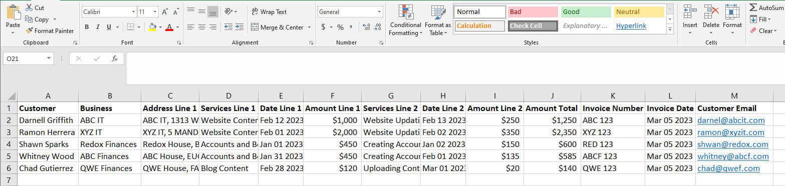 كيفية دمج المراسلات من Excel إلى Word بطريقتين بلا مجهود