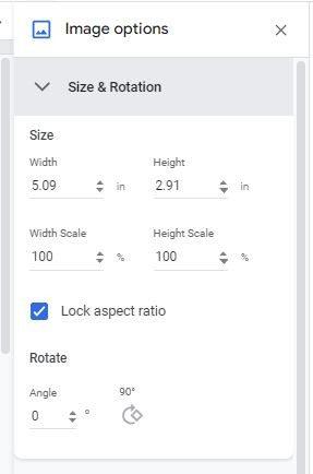 Documentos de Google: cómo insertar y rotar una imagen