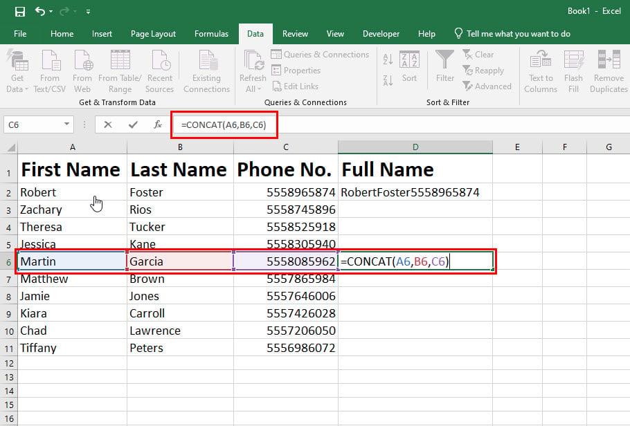 Excel で 2 つの列を結合する方法: 5 つの最適な方法