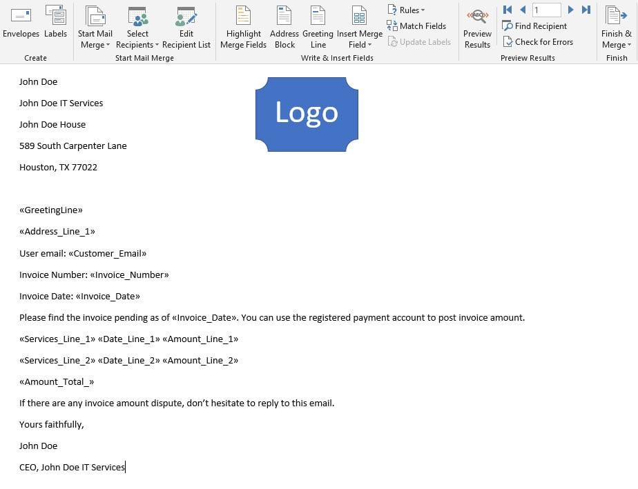So erstellen Sie Serienbriefe von Excel nach Word auf 2 mühelose Arten