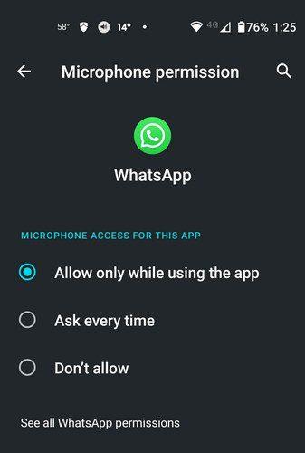 Android 11: come vedere quali app hanno accesso al microfono e alla fotocamera