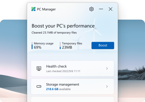 كيفية جعل Windows أسرع باستخدام Microsoft PC Manager