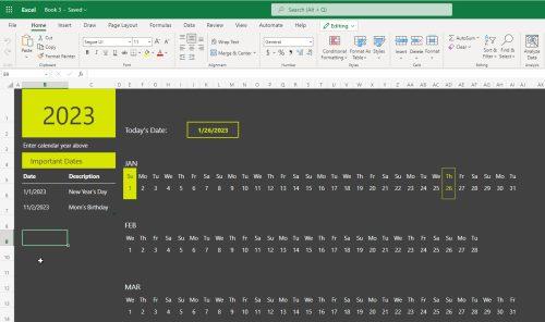 Excel 日曆模板 2023：您必須知道的 9 個最佳來源