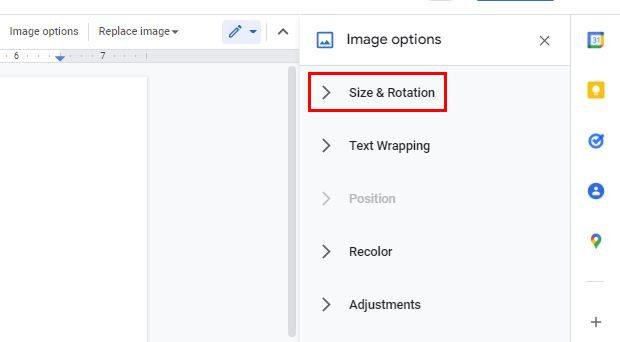 Documentos de Google: cómo insertar y rotar una imagen
