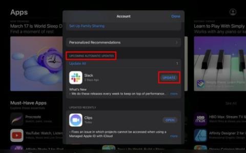 Cómo actualizar aplicaciones en iPad (iPadOS 16.3.1)