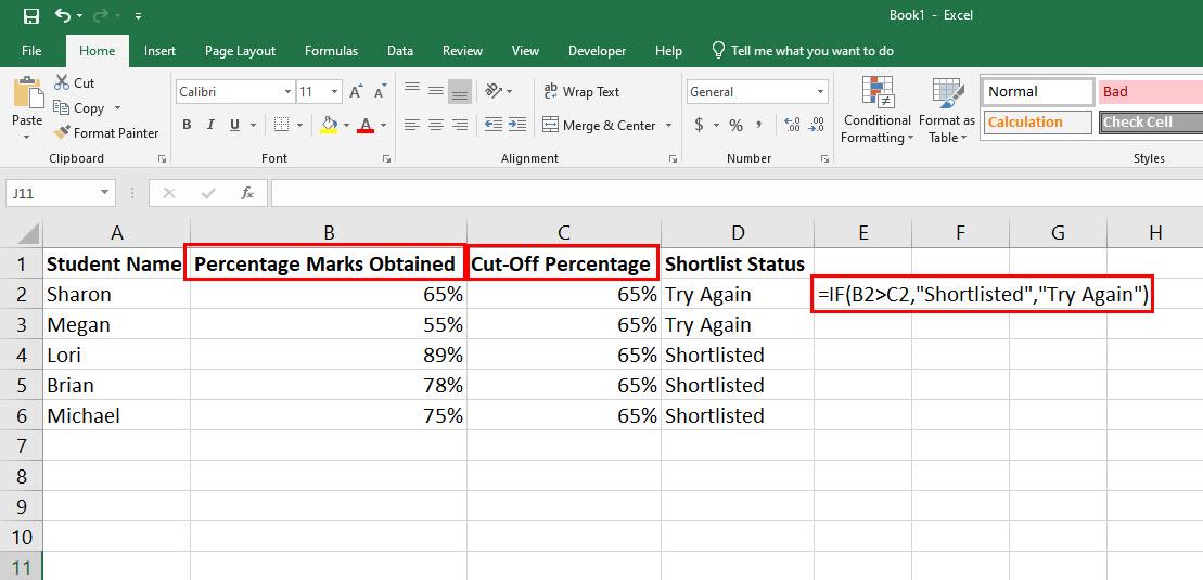 Come utilizzare la formula IF-THEN di Excel: i 5 migliori scenari del mondo reale