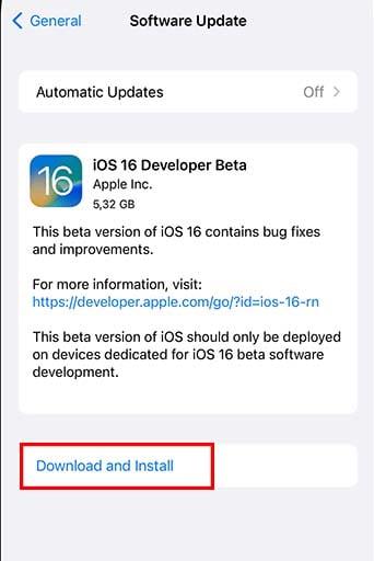 iPhoneまたはiPadでiOS 16 Beta 3をダウンロードする方法