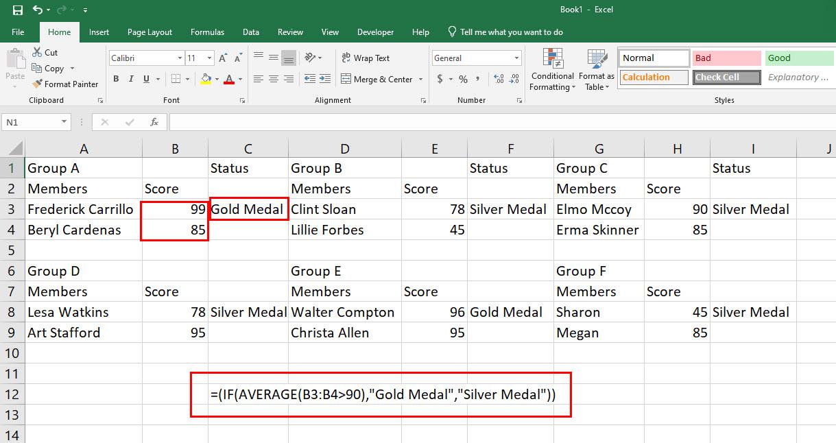 Come utilizzare la formula IF-THEN di Excel: i 5 migliori scenari del mondo reale