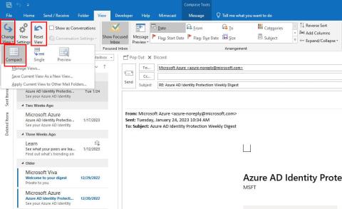 Outlook のメール ビューが変更されました: それを修正するための 5 つの最良の方法