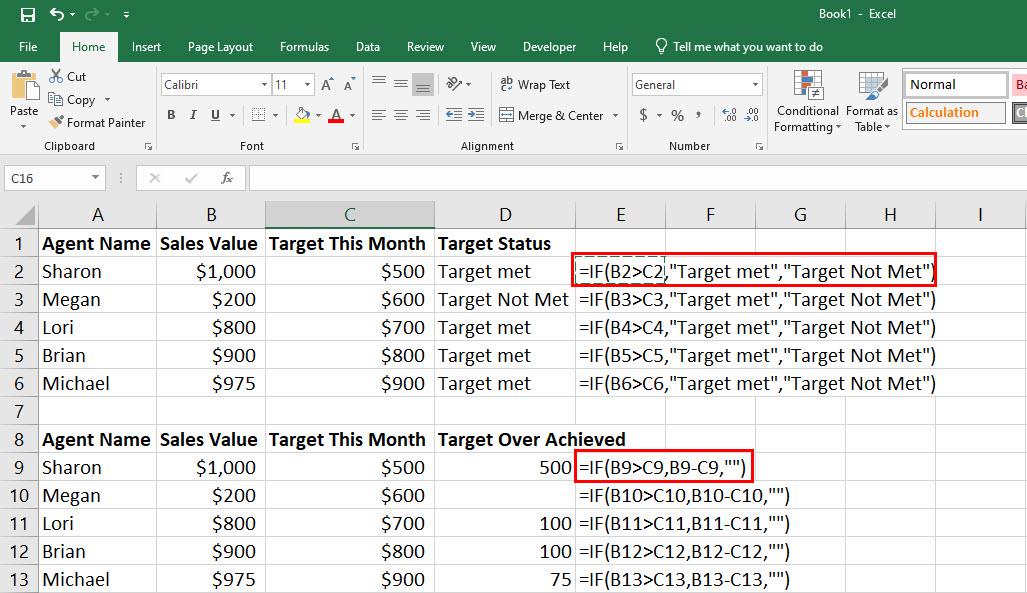 Excel IF-THEN 공식 사용 방법: 5가지 최고의 실제 시나리오