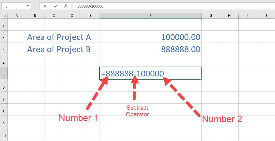 So verwenden Sie die Excel-Subtraktionsformel – 6 beste Möglichkeiten