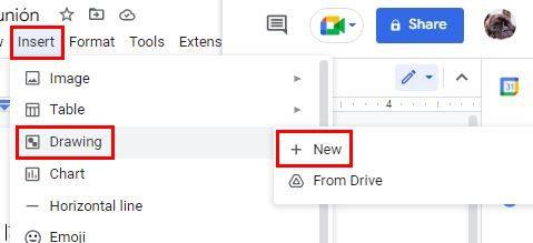 Google Docs: come inserire e ruotare e immagine