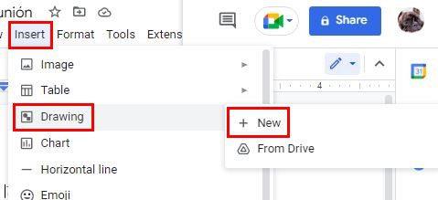 Google Docs: Cum să inserați și rotiți și imagine