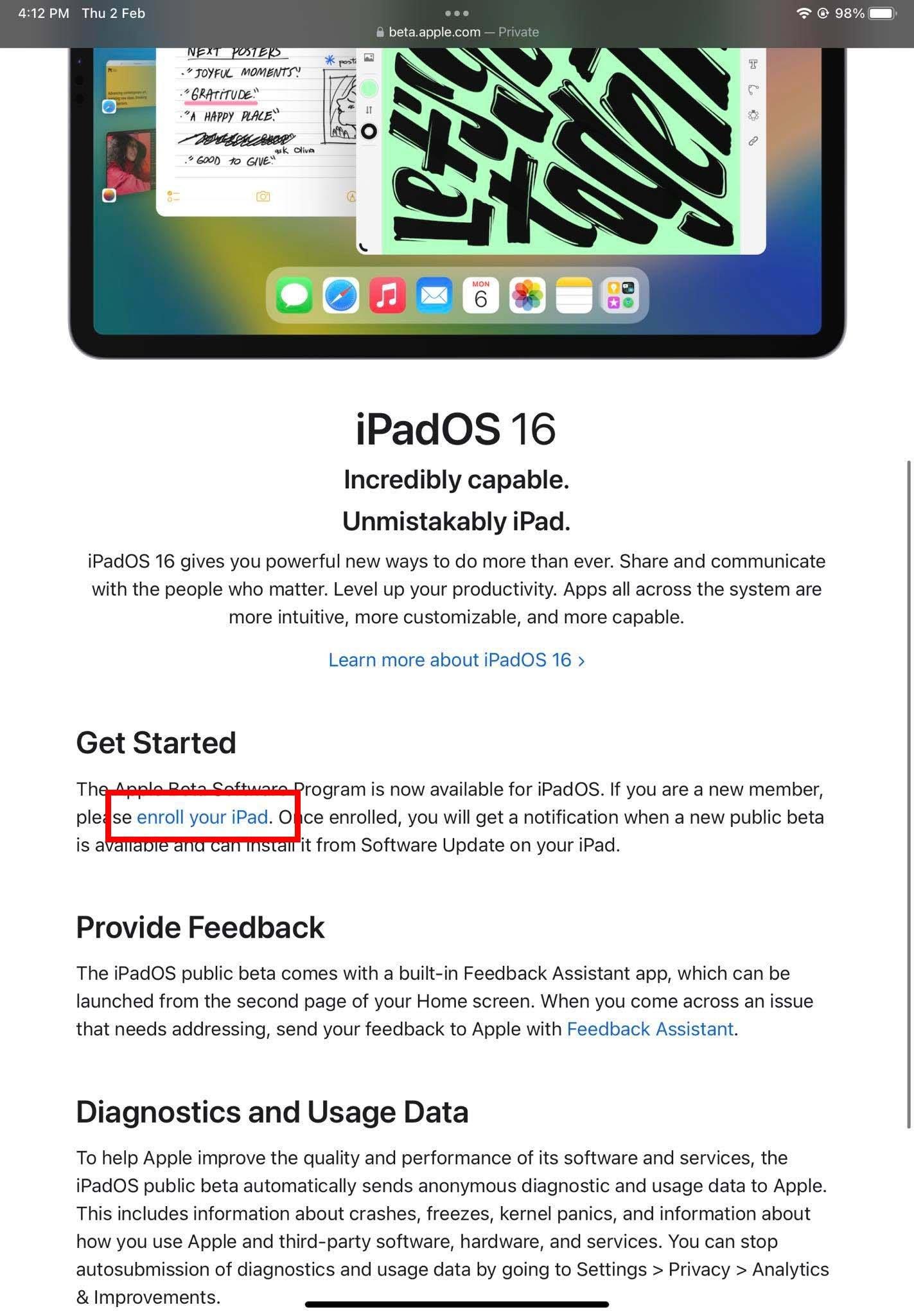 iPhoneまたはiPadでiOS 16 Beta 3をダウンロードする方法