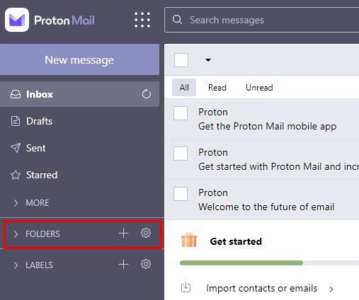 Comment créer un filtre ProtonMail