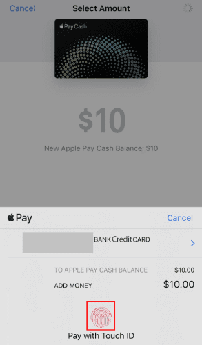 Como adicionar dinheiro ao Apple Pay sem cartão de débito