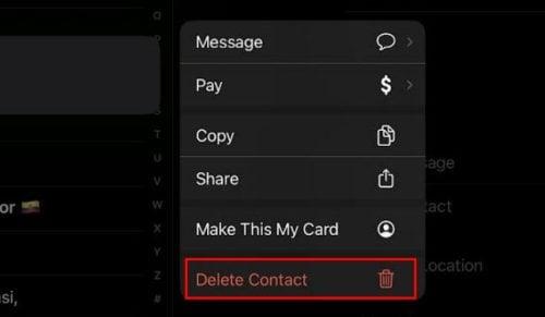 Come gestire i tuoi contatti su iPadOS 16