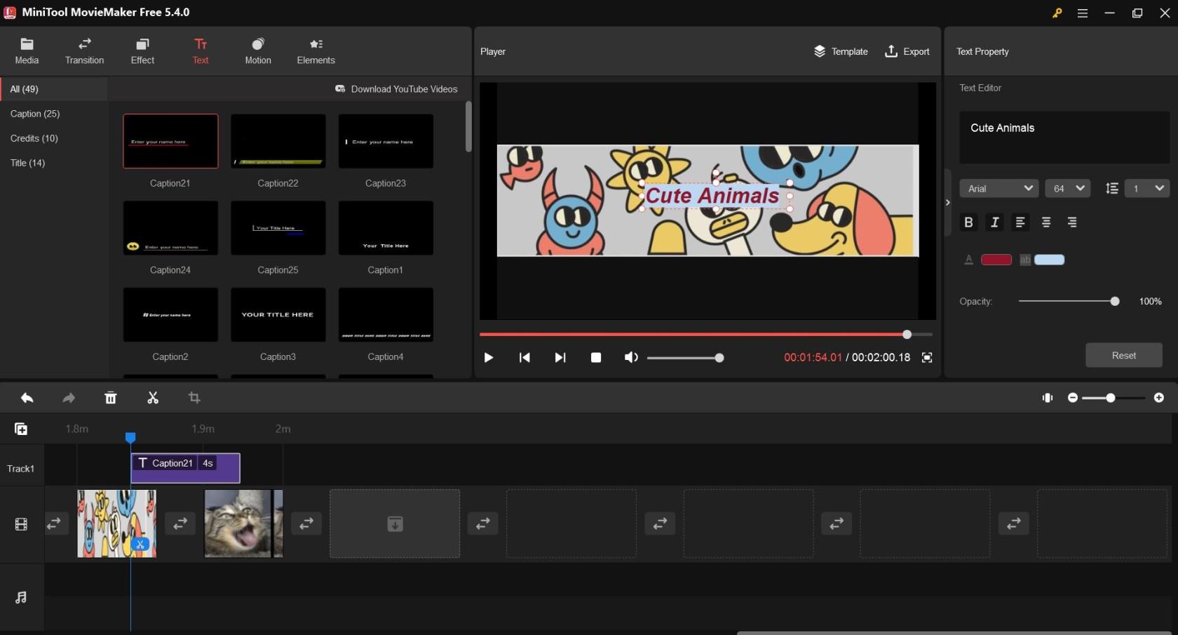 كيفية استخدام MiniTool MovieMaker لتحرير الفيديو الممتاز