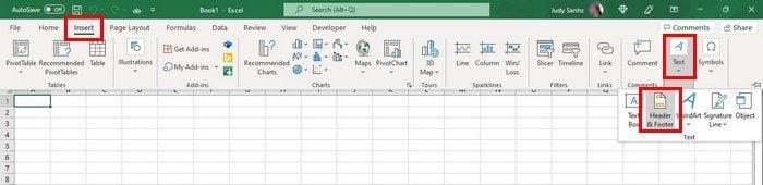 Microsoft Excel：如何添加標題