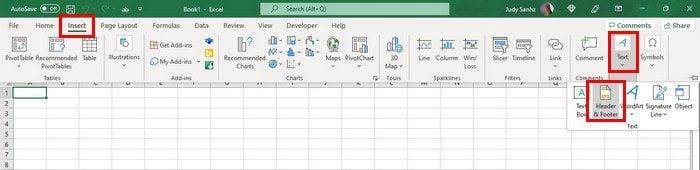 Microsoft Excel: So fügen Sie eine Kopfzeile hinzu