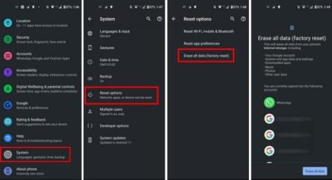 Jak przywrócić ustawienia fabryczne telefonu z Androidem 11