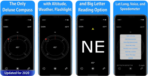 Cele mai bune 10 aplicații Compass pentru iPhone în 2023 (gratuite și plătite)