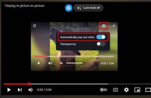 Picture-in-Picture do YouTube: como usá-lo ou desativá-lo