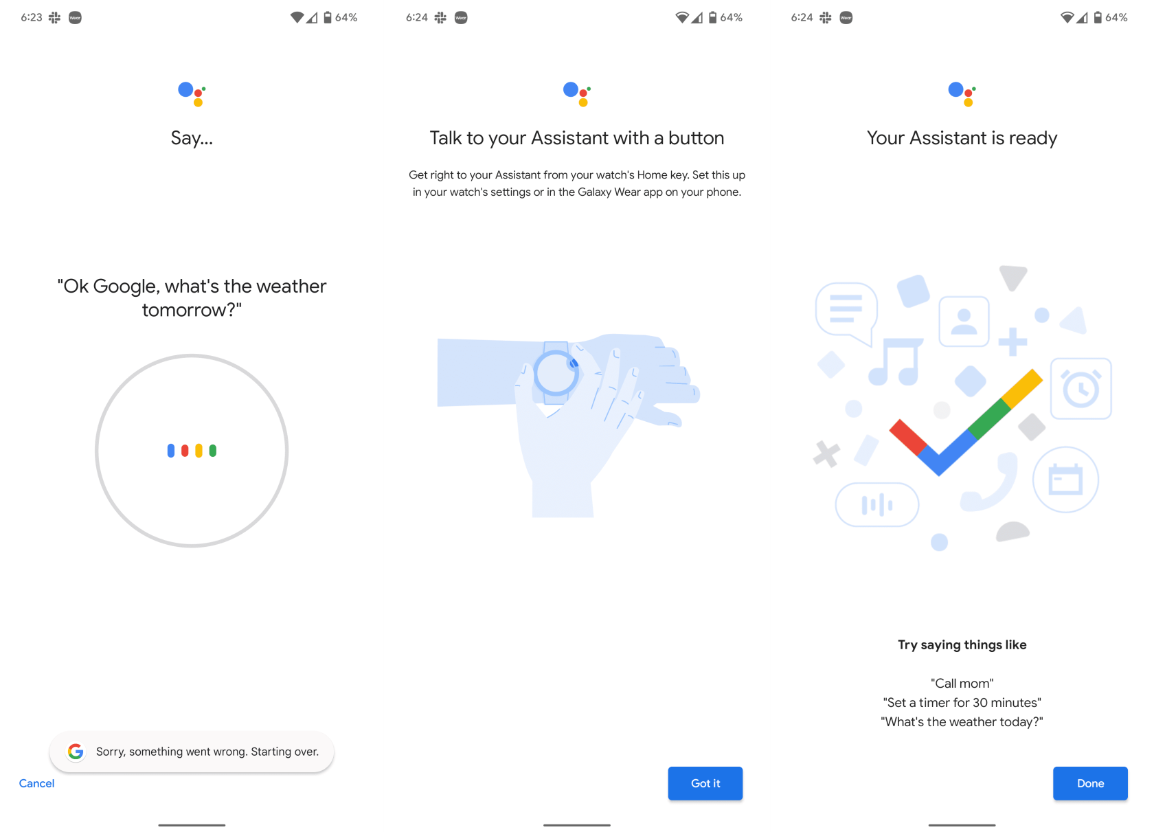 Comment installer Google Assistant sur Galaxy Watch 4