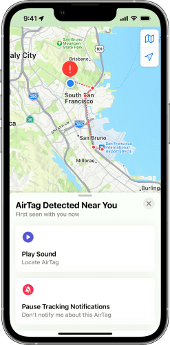 "وجدت AirTag تتحرك معك" - ماذا تفعل عندما ترى هذا