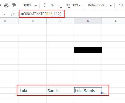 Google Sheets : comment fusionner facilement des cellules