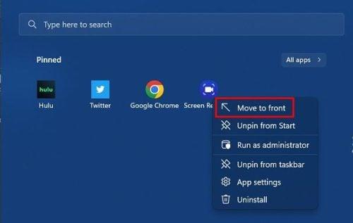 Windows 11: Cum să fixați un fișier sau un folder în meniul Start