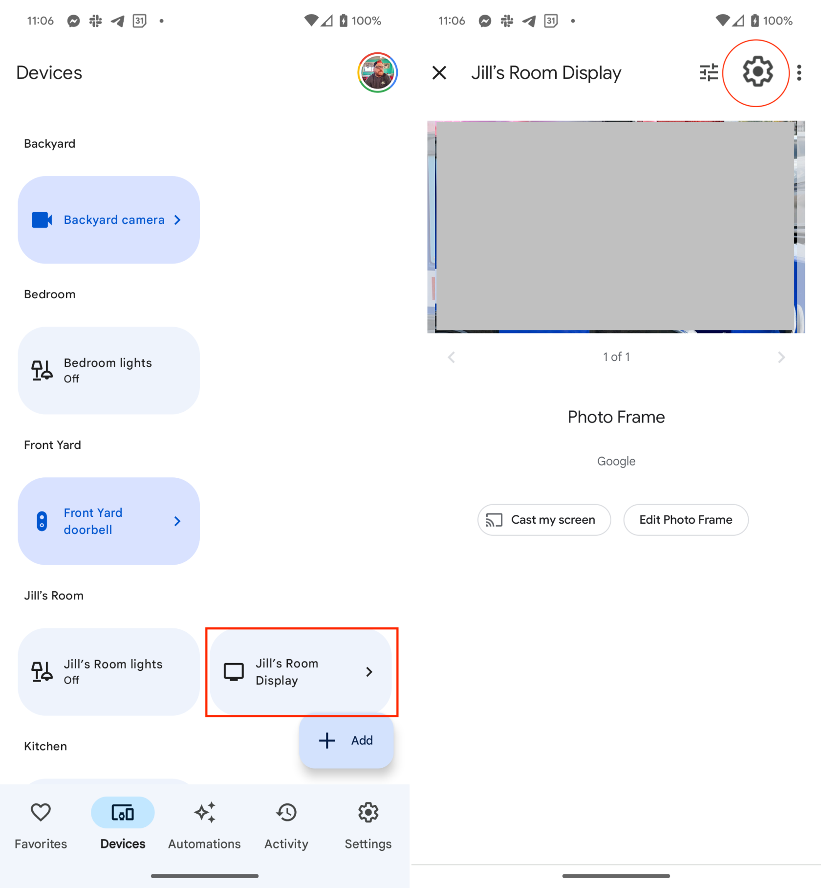 Come rimuovere i dispositivi e personalizzare l'app Google Home