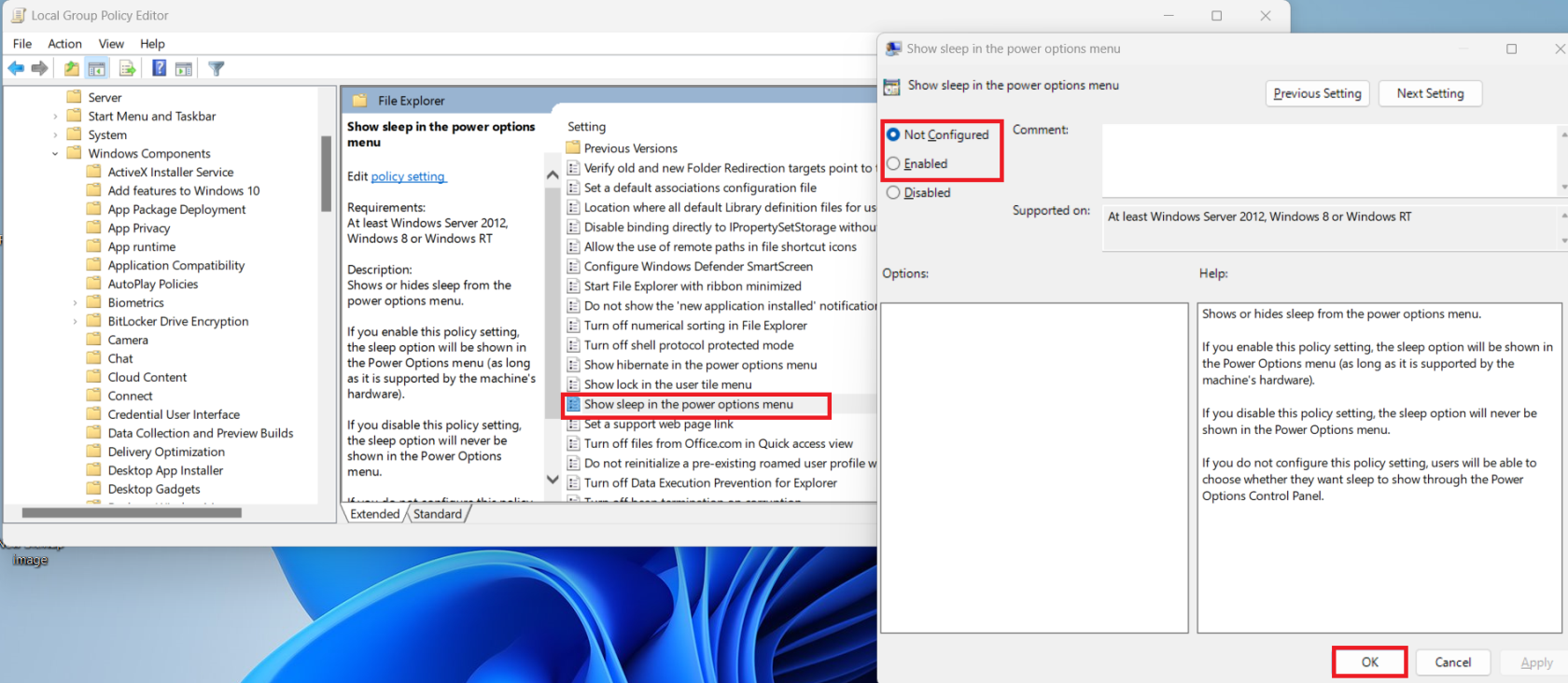 Windows 11: PC-ul nu va intra în modul Sleep