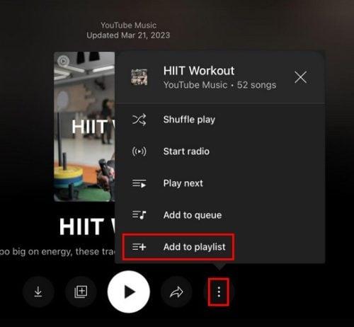 Een afspeellijst maken en bewerken op YouTube Music