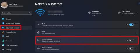 Windows 11: Cum se creează un hotspot WiFi