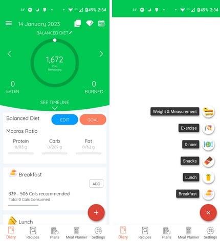 5 aplicativos de alimentação saudável gratuitos e úteis para Android