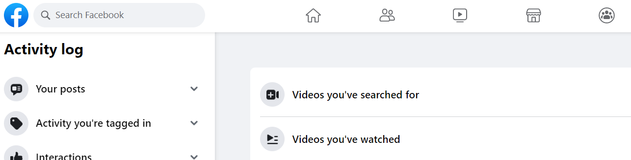 Cómo encontrar videos vistos en Facebook en 2023