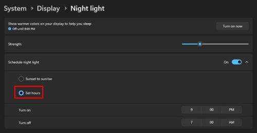 كيفية تمكين واستخدام Windows 11 Night Light