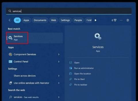 Cum să deschideți serviciile în Windows 11