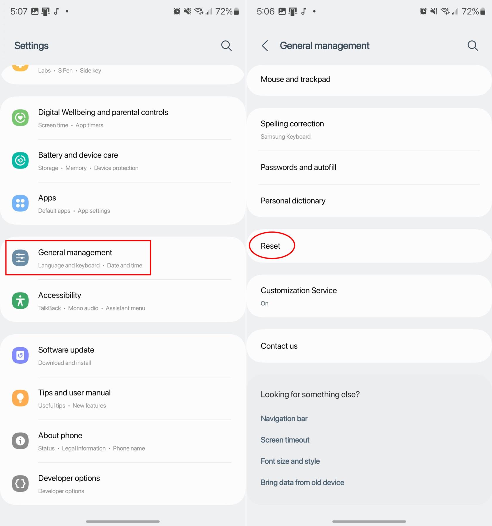 Galaxy S23: activați/dezactivați apelurile Wi-Fi