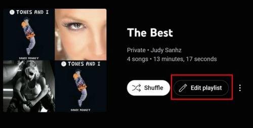 YouTube Music でプレイリストを作成および編集する方法