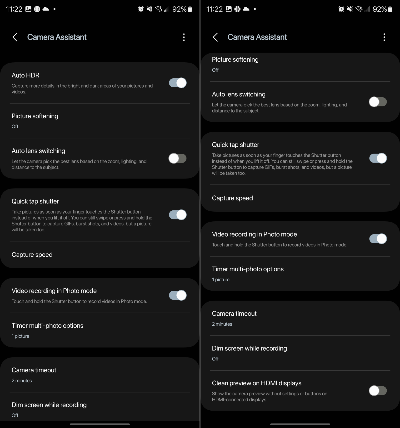 Camera-assistent gebruiken op Galaxy S23