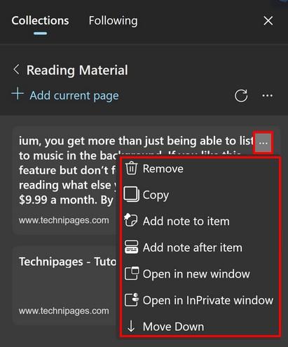 Colecții Microsoft Edge: Ce este și cum se utilizează