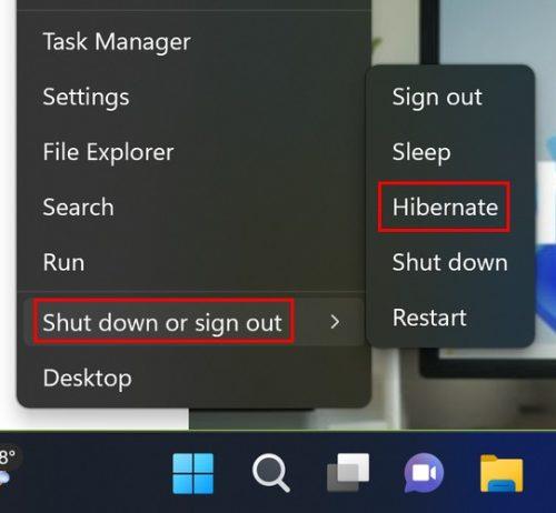 Windows 11: So fügen Sie die Ruhezustandsoption hinzu/entfernen sie