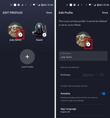 Hoe de profielfoto op Disney+ te wijzigen