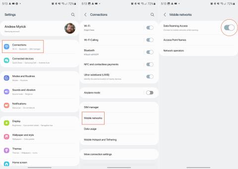 Roaming in- en uitschakelen op de Samsung Galaxy S23