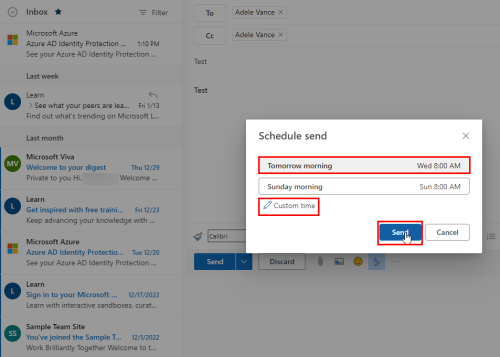 Como agendar um e-mail no Outlook no Windows, Mac, iOS e Android