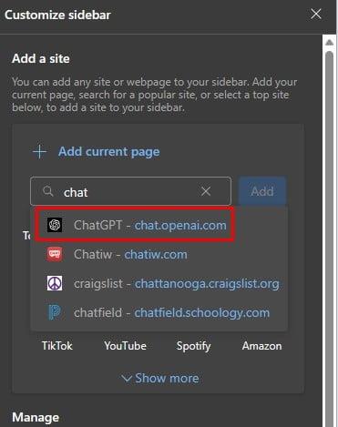 Microsoft Edge: ChatGPT をサイドバーに追加する方法